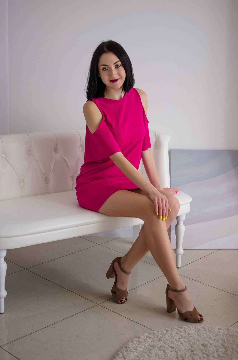 ID 105245 - Bohdana from (Ukraine), 20 years old, brunette, gray eyes